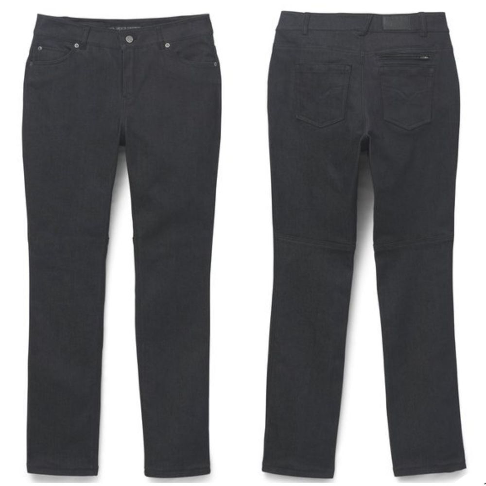 NWT|Harley Davidson Carve Black Denim Riding Pants, 30